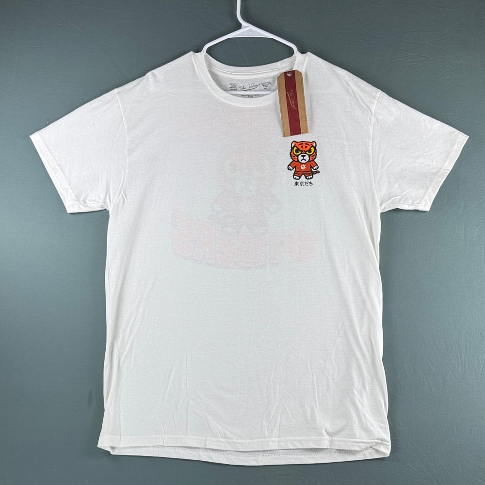 Clemson Tigers White Graphic Tee